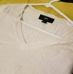 White women's sweater